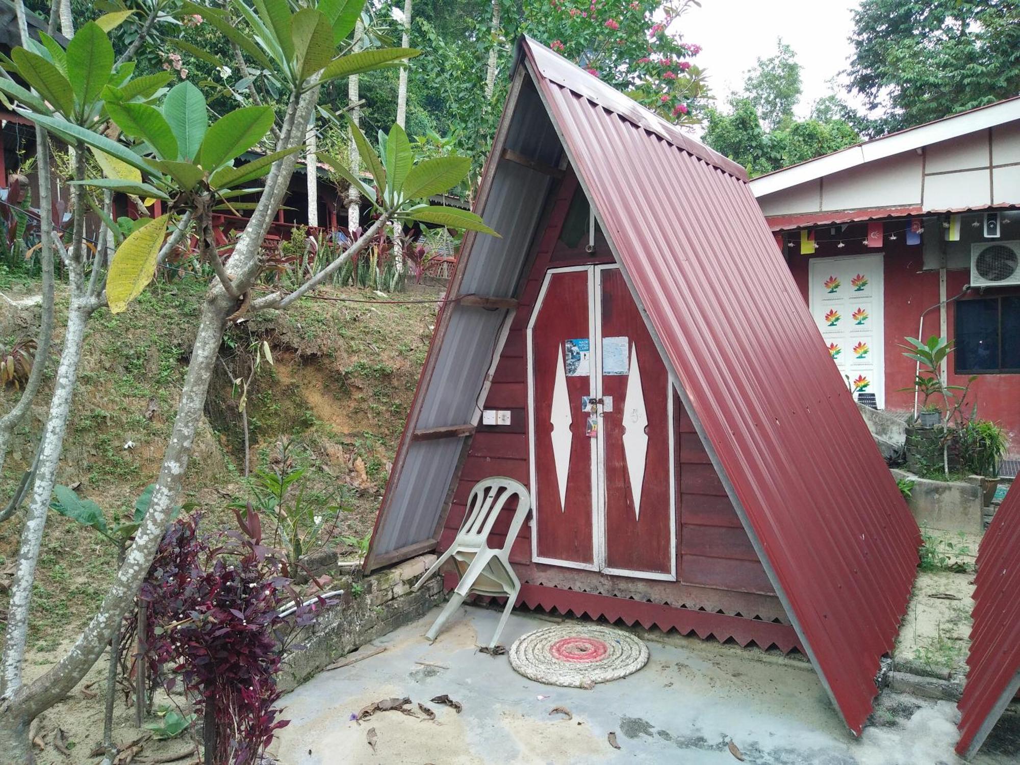 Nazri Nipah Camp Pangkor Hotel Kampung Teluk Nipah Bilik gambar