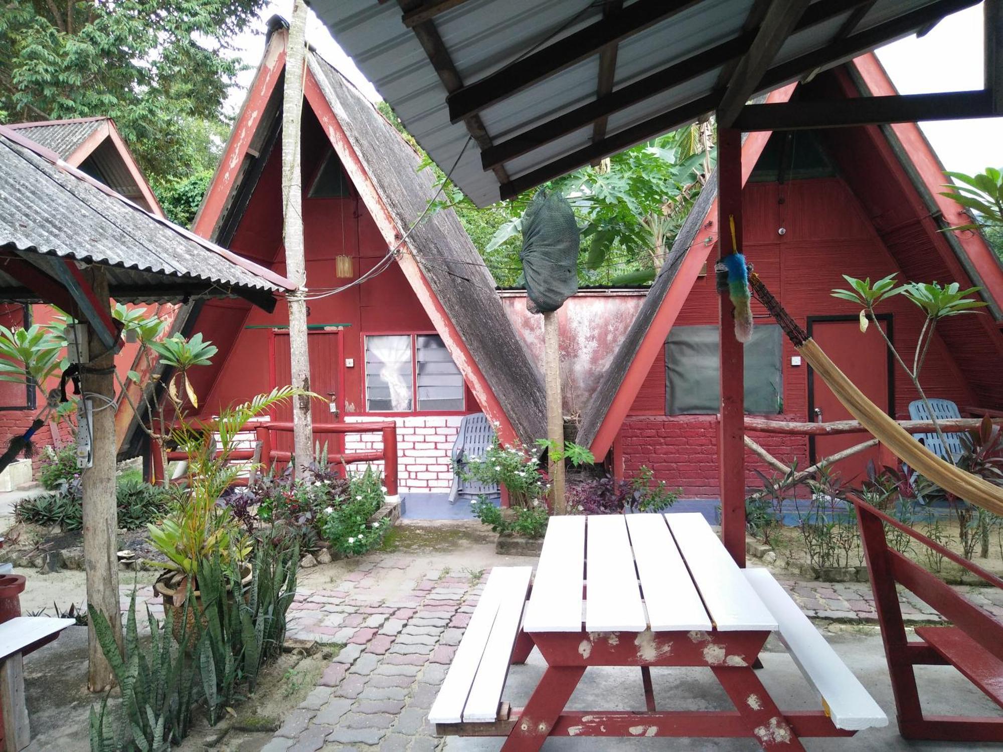 Nazri Nipah Camp Pangkor Hotel Kampung Teluk Nipah Bilik gambar